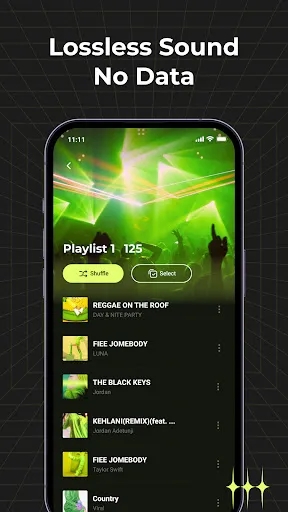 Скриншот 2 — Rhythm Music - Offline Player