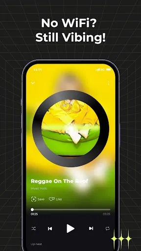 Скриншот 4 — Rhythm Music - Offline Player