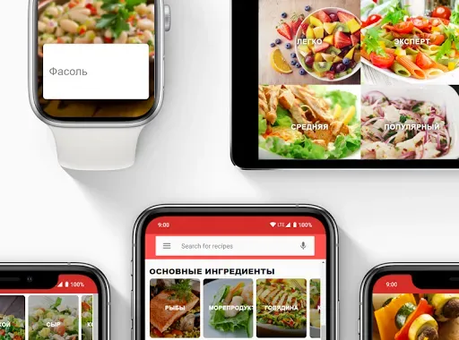 Скриншот 2 — Рецепты Салатов Пошагово ПП