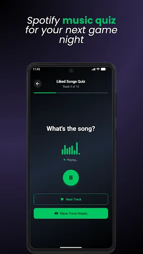 Скриншот 1 — Spotiguess : Quiz for Spotify