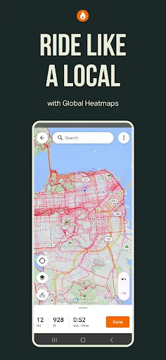 Скриншот 3 — Ride with GPS: Bike Navigation
