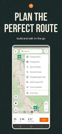 Скриншот 4 — Ride with GPS: Bike Navigation