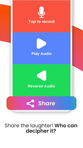 Скриншот 4 — Backtalk - Audio Reverse Game