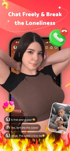 Скриншот 4 — Riff-Video Chat & Make Friends