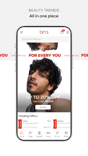 Скриншот 1 — Tira: Online Beauty Shopping