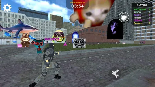 Скриншот 5 — Nextbots In Backrooms: Shooter