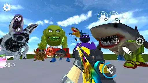 Скриншот 6 — Nextbots In Backrooms: Shooter