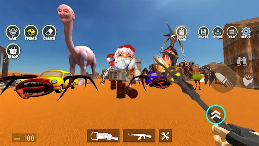 Скриншот 4 — Nextbots In Playground mod