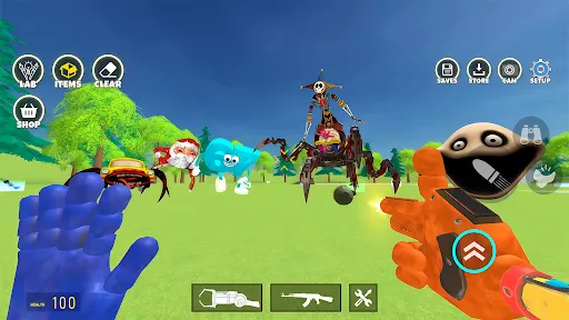 Скриншот 6 — Nextbots In Playground mod
