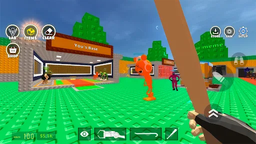 Скриншот 8 — Nextbots In Playground mod