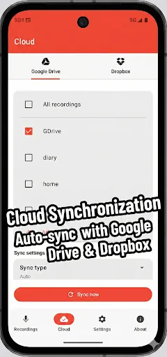 Скриншот 3 — Wear Audio Recorder