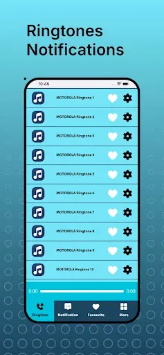 Скриншот 1 — Ringtones for Motorola