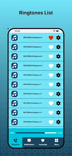 Скриншот 2 — Ringtones for Motorola