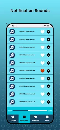 Скриншот 3 — Ringtones for Motorola