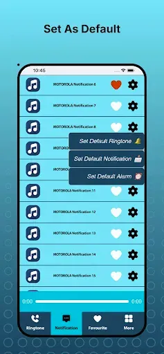 Скриншот 4 — Ringtones for Motorola
