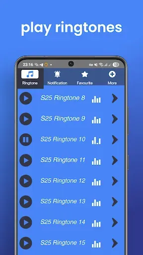 Скриншот 3 — Ringtones for s25 ultra