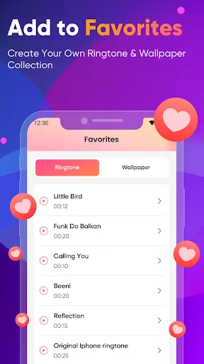 Скриншот 6 — Ringtones & Wallpapers Android