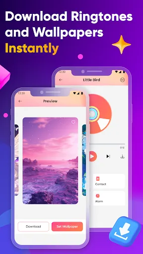 Скриншот 7 — Ringtones & Wallpapers Android