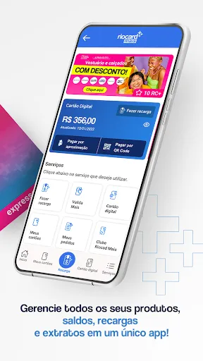 Скриншот 2 — App Riocard Mais