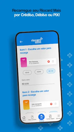 Скриншот 3 — App Riocard Mais