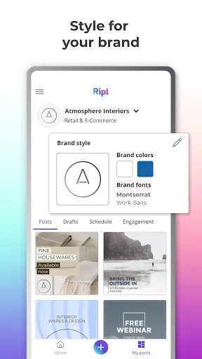Скриншот 8 — Ripl: Social Media Marketing