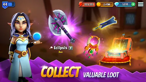 Скриншот 4 — Shop Titans: Crafting Tycoon