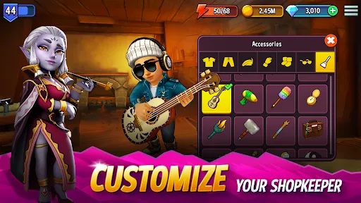 Скриншот 6 — Shop Titans: Crafting Tycoon