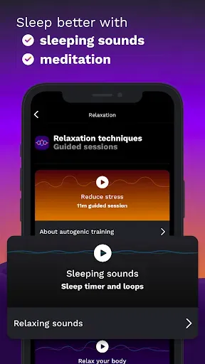Скриншот 4 — RISE: Sleep Tracker