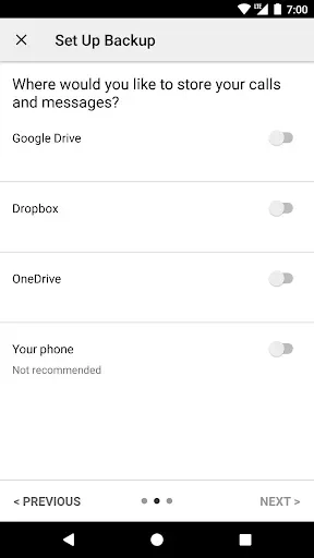 Скриншот 4 — SMS Backup & Restore Pro