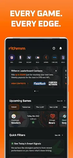 Скриншот 2 — Rithmm: AI Sports Betting