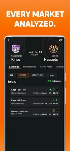 Скриншот 5 — Rithmm: AI Sports Betting