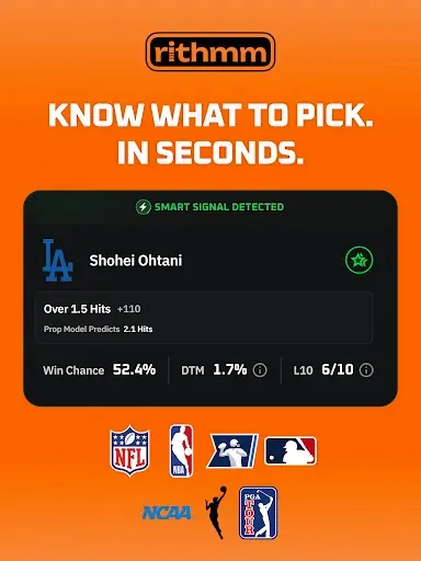 Скриншот 8 — Rithmm: AI Sports Betting