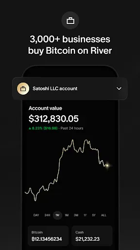 Скриншот 5 — River: Buy Bitcoin