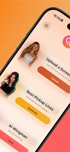 Скриншот 2 — Tinder,VK,Bumble Тренер: RIZZ
