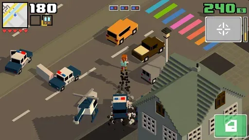 Скриншот 1 — Smashy Road: Wanted 2