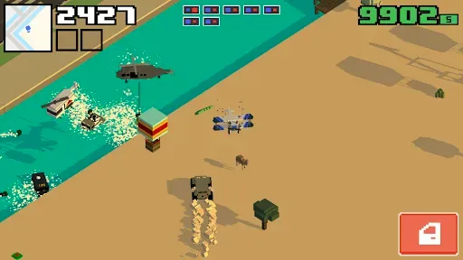 Скриншот 2 — Smashy Road: Wanted 2