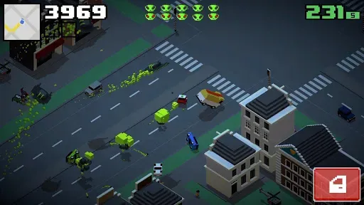 Скриншот 4 — Smashy Road: Wanted 2