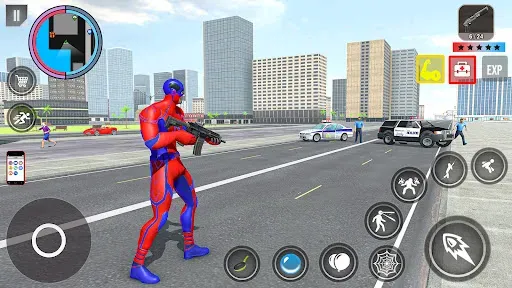 Скриншот 3 — Rope Action City Fighting Game