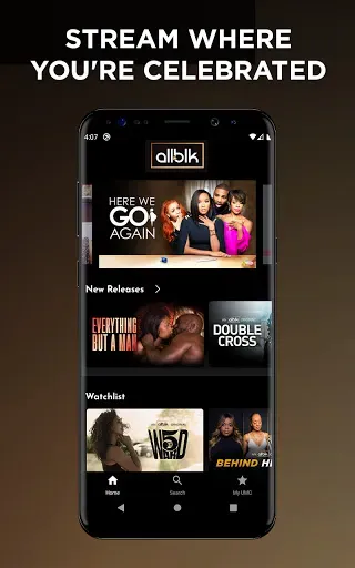 Скриншот 1 — ALLBLK: Exclusive Movies & TV