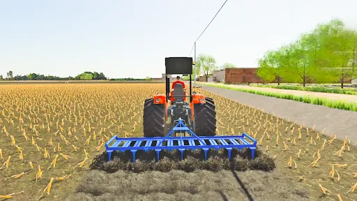 Скриншот 2 — Indian Farming Tractor 3D Game