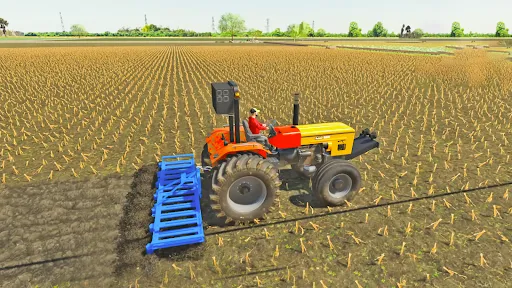 Скриншот 4 — Indian Farming Tractor 3D Game