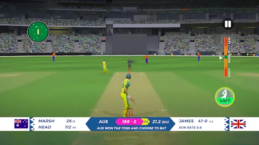 Скриншот 1 — Real World Cricket Games 2026
