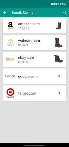 Скриншот 2 — Price Scanner