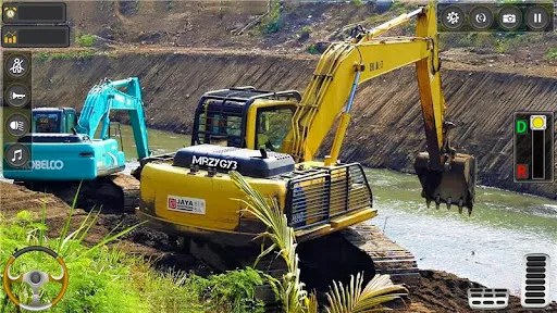 Скриншот 3 — Road Construction Jcb games 3D