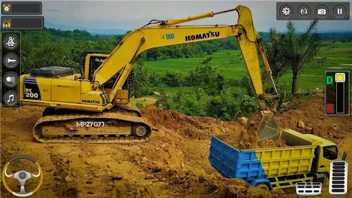 Скриншот 4 — Road Construction Jcb games 3D