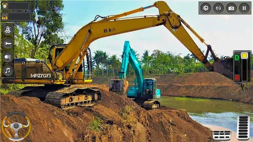 Скриншот 5 — Road Construction Jcb games 3D