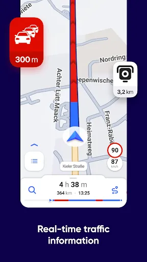Скриншот 3 — Eurowag Navigation - Truck GPS
