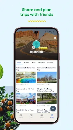 Скриншот 6 — Roadtrippers - Trip Planner