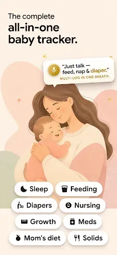 Скриншот 1 — Robin Baby: Newborn Tracker
