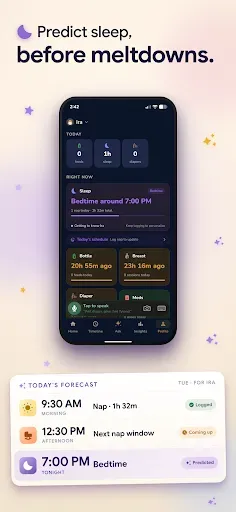 Скриншот 2 — Robin Baby: Newborn Tracker